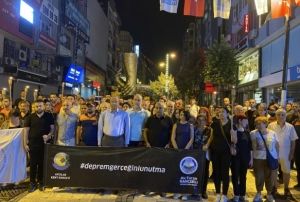 Marmara Depreminin 23. ylnda hayatn kaybedenler anld