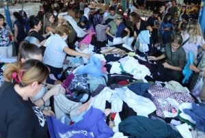 Edirne'ye akn eden Bulgarlar bin Euro harcyor