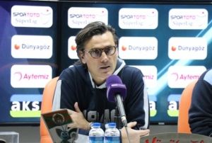 Montella: Oyuncularmla gurur duyuyorum