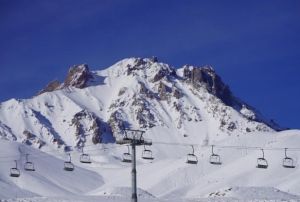 Erciyes'te muhteem k manzaras