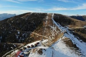 Zigana kayak tesisleri kara hasret kald