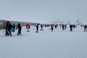 Erciyes'te kar bereketi