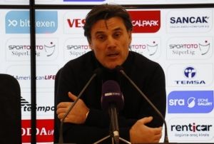 Montella: Takmmla gurur duyuyorum