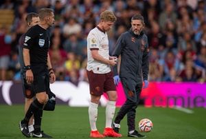 De Bruyne'nin birka ay sahalardan uzak kalacak!