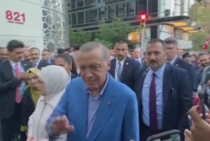 Cumhurbakan Erdoan, Trkevine geldi