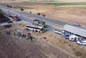 Otobüs kazasında ölen 6 kişinin isim