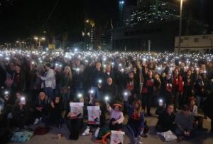 İsrailli esir yakınları Tel Avivde protesto dzenledi