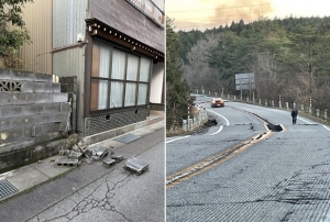 Japonya 7.6 byklğnde deprem