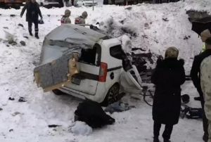 Feci Kaza: 1 l, 6'sı asker 9 yaralı