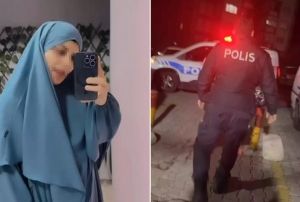 Evine Gtren Polisi Silahıyla Vurdu