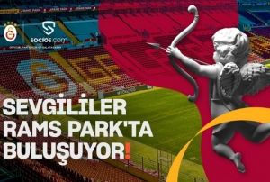 Sevgililer, RAMS Park'ta buluşuyor