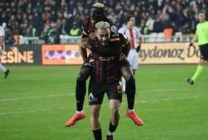 Galatasaray, Sivas'ta farkı 6'ya ıkardı