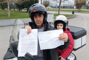 Gitmedii ehirden trafik cezas yedi!