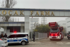 la fabrikasnda korkutan patlama