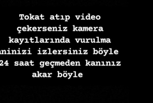 Cinayetin ardndan kan donduran paylam
