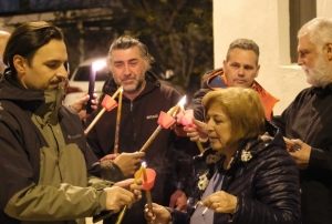 Bozcaada'da Paskalya ayini dzenlendi