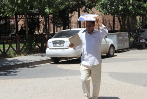 Kavurucu scaklar yaam fel etti