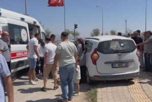 Dne giderken kaza yaptlar: 3 l