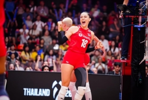 A Milli Voleybol Takm, Dnya ampiyonas tarihinde ilk kez yar finalde