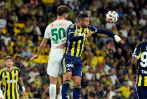 Fenerbahe, evinde ilk puann kaybetti