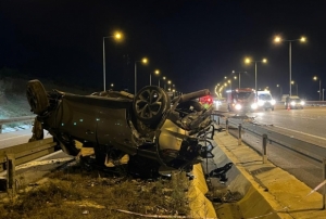 Kuzey Marmara Otoyolunda feci kaza 