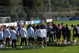 A Milli Futbol Takımı, Bulgaristan maçı hazırlıklarını tamamladı