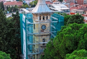 125 yıllık saat kulesinde titiz çalışma