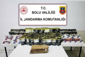 35 bin kaçak makaron ele geçirildi