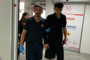 Yan baktn diyen 4 ocuun saldrd