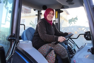 Kad�n giri�imcinin azmi..