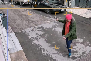 Damat dehşeti kamerada