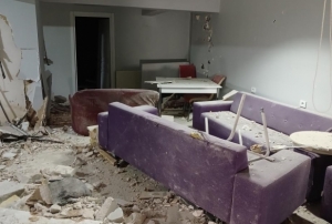 K�z yurdunda korkutan patlama