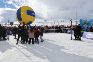 Erciyes'te rekor k�r�ld�