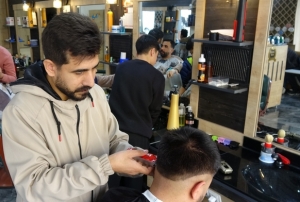 Bayram tıraşı mesaisi başladı