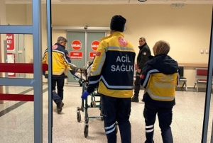 Kazara kendini vuran şahıs yaralandı