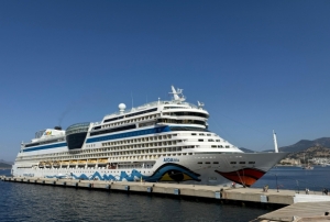Kruvaziyer ile 2 bin 377 turist geldi
