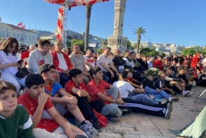 Milli heyecan meydanlara taştı