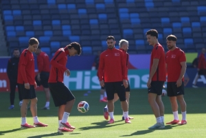 A Milli Futbol Takımı, ABD maçı hazı