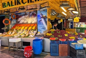 Balık tezgahları renk değiştirdi
