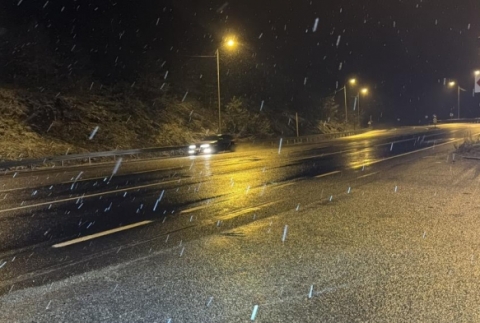 Bolu Da��'nda kar ya���� etkisini artt�rd�