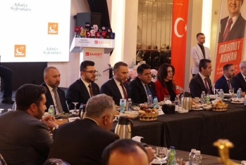 T�m siyasiler SP�de bulu�tu