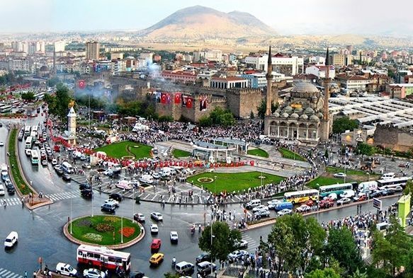 Sanayi ve ticaret ehri Kayseri kabuunu krd