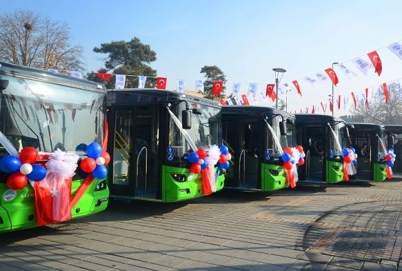 Kayseri'nin otobs filosuna takviye