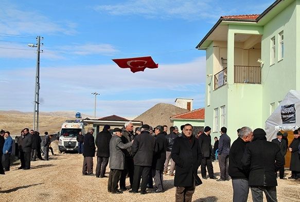 Krehir Kaman'da baba ocana ehit atei dt