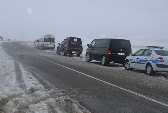 Kayseri-Krehir karayolunda ulam glkle salanyor