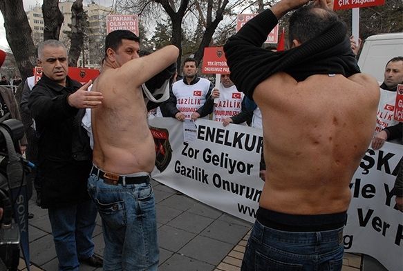 Devletin tanmad gaziler soyundu