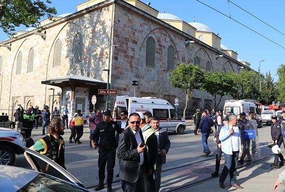 Bursa'da canl bomba saldrs