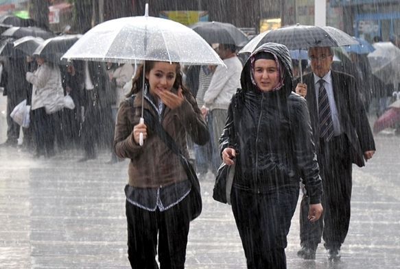 Kayseri dikkat! Meteoroloji uyard yamur geliyor