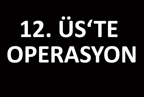 12. Üs’te operasyonu: 5 gözaltı