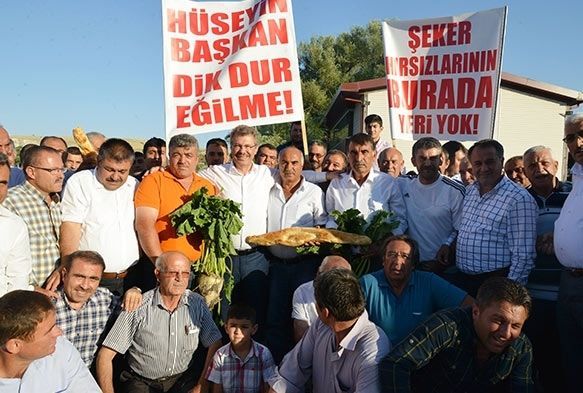 Kayseri eker iftileri emeine ve ekmeine sahip kyor